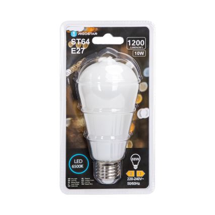 LED-lamppu ST64 E27/10W/230V 320° 6500K - Aigostar