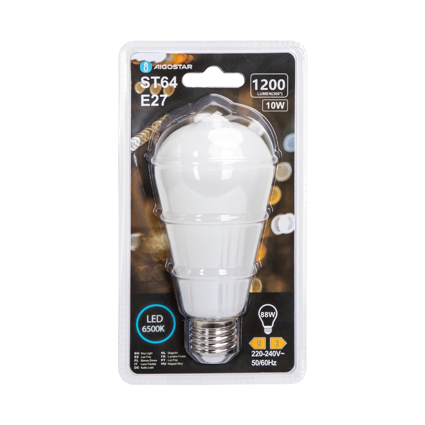 LED-lamppu ST64 E27/10W/230V 320° 6500K - Aigostar