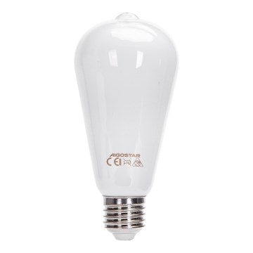LED-lamppu ST64 E27/8W/230V 2700K - Aigostar