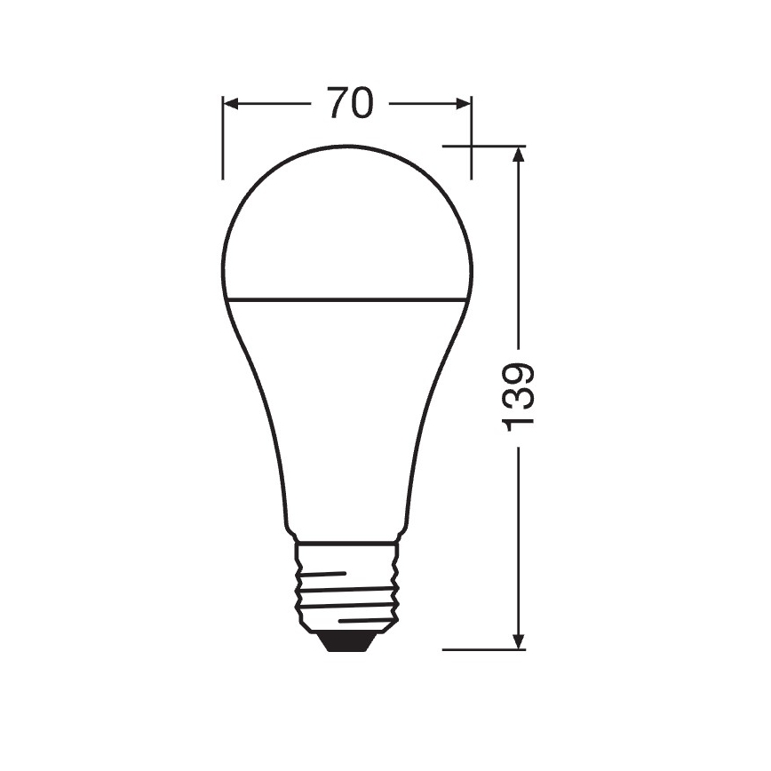 LED-lamppu STAR E27/19W/230V 6500K - Osram