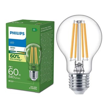 LED-lamppu ULTRAEFFICIENT VINTAGE Philips A60 E27/4W/230V 3000K