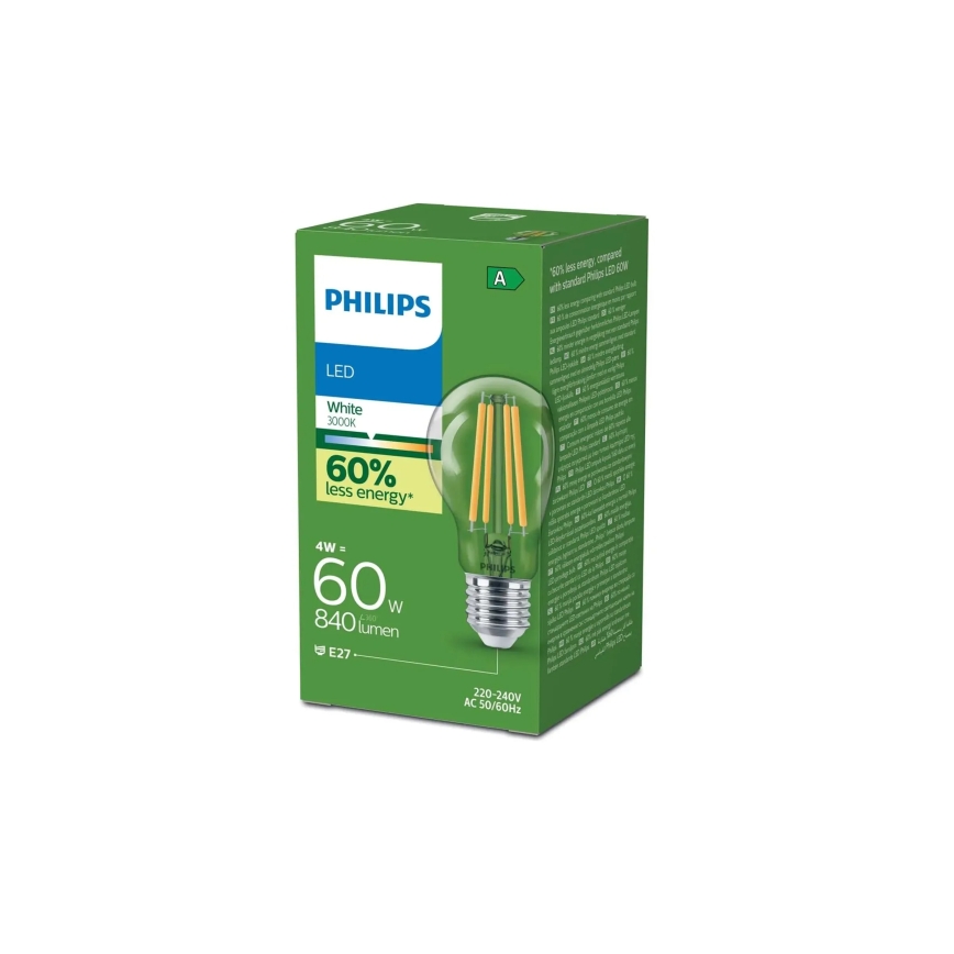 LED-lamppu ULTRAEFFICIENT VINTAGE Philips A60 E27/4W/230V 3000K