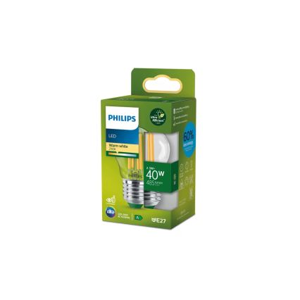 LED-lamppu ULTRAEFFICIENT VINTAGE Philips P45 E27/2,3W/230V 2700K