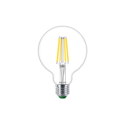 LED-lamppu ultratehokas vintage Philips G95 E27/4W/230V 4000K
