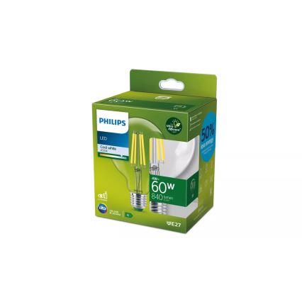 LED-lamppu ultratehokas vintage Philips G95 E27/4W/230V 4000K