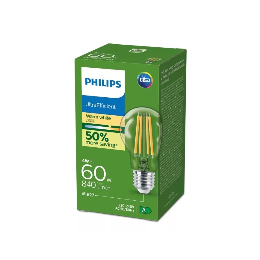LED-lamppu VINTAGE Philips E27/4W/230V 2700K