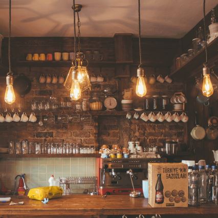 LED-lamppu VINTAGE ST64 E27/12W/230V 2200K - Aigostar