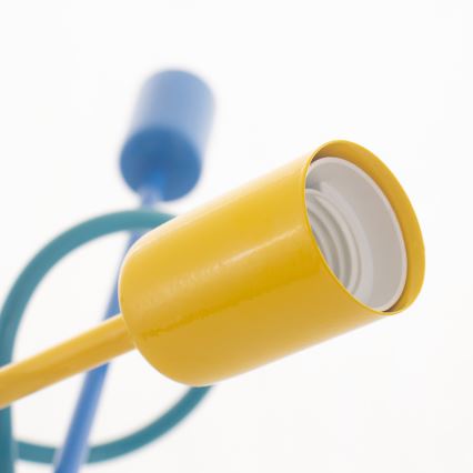 LED Lasten pinta-asennettava kattovalaisin OXFORD 3xE27/15W/230V