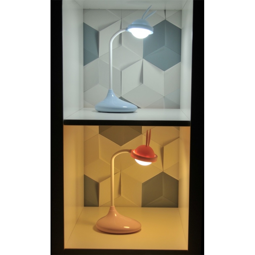 LED-lasten kosketuslamppu PUPU LED / 0,4W / 5V 3000 / 6500K sininen + USB