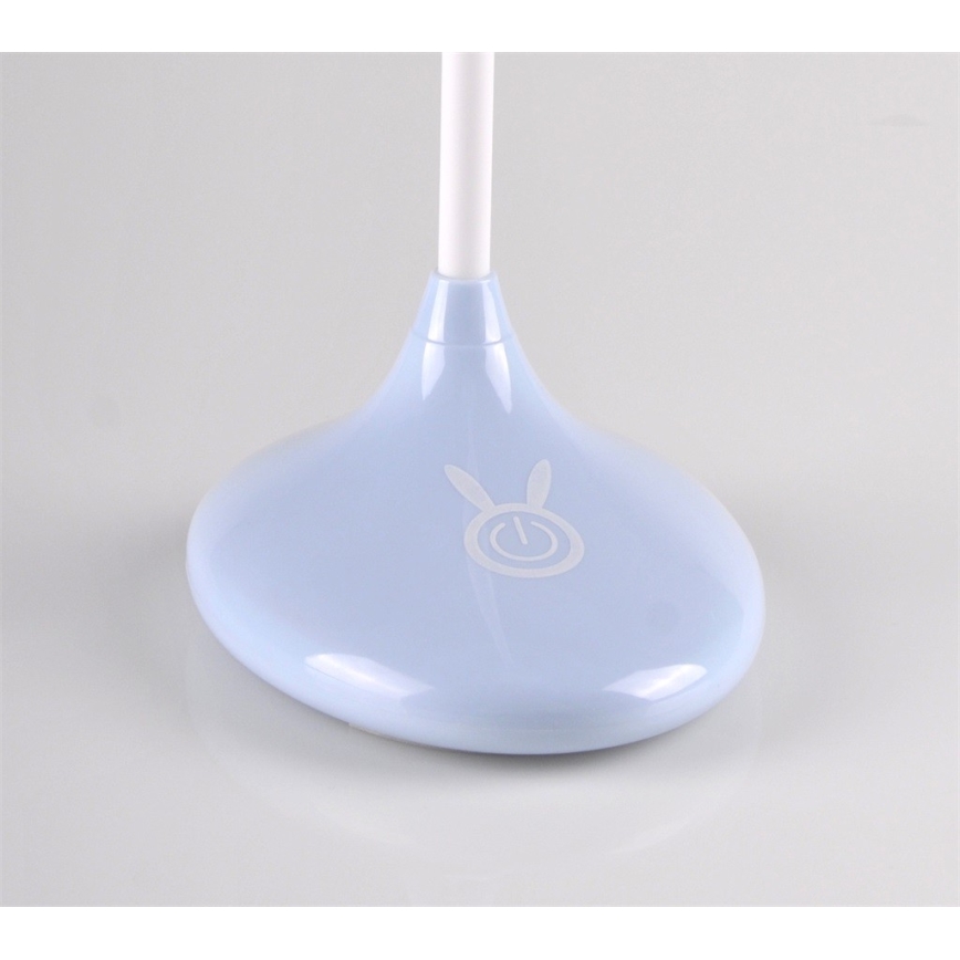 LED-lasten kosketuslamppu PUPU LED / 0,4W / 5V 3000 / 6500K sininen + USB