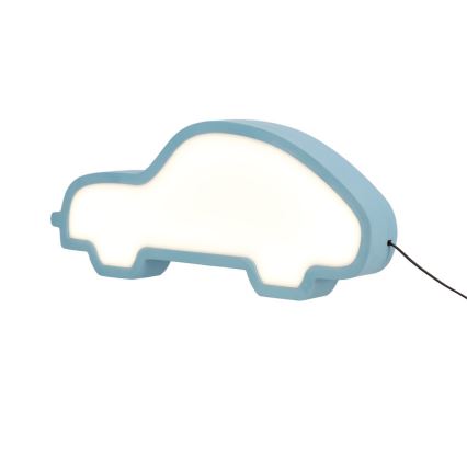 LED lasten pöytälamppu CAR LED/11W/230V sininen