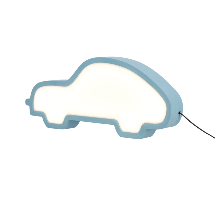 LED lasten pöytälamppu CAR LED/11W/230V sininen