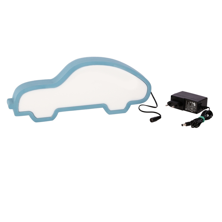 LED lasten pöytälamppu CAR LED/11W/230V sininen