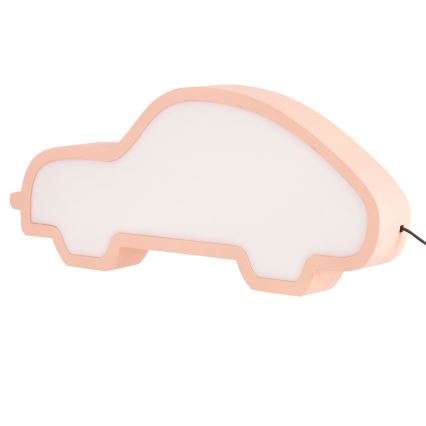 LED lasten pöytälamppu CAR LED/11W/230V vaaleanpunainen