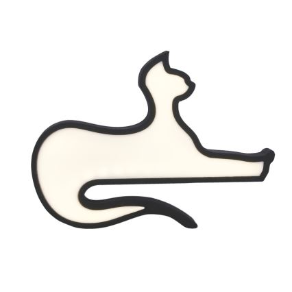 LED lasten pöytälamppu CAT LED/13W/230V musta