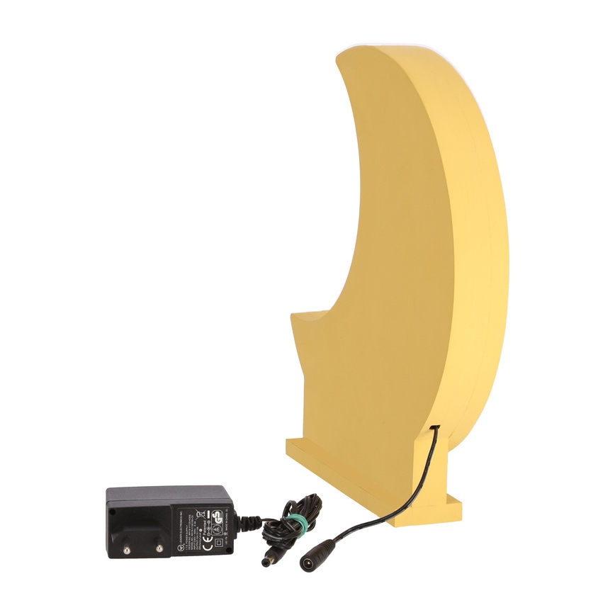 LED lasten pöytälamppu MOON LED/12W/230V, keltainen