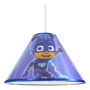 LED lasten riippuvalaisin vaijerilla PJ MASK 1xE27/40W/230V