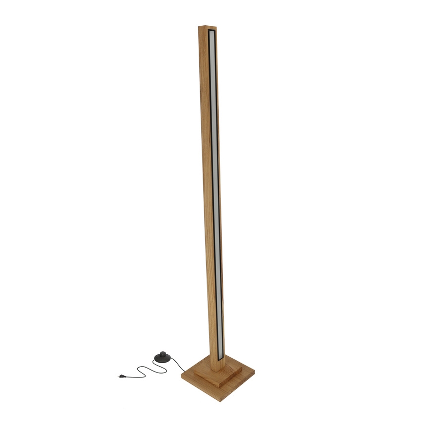 LED-lattiavalaisin ALSET LED/18W/230V tammi