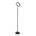 LED-lattiavalaisin COSMO LED/12W/230V musta