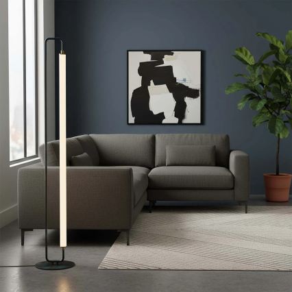 LED-lattiavalaisin FELICJA LED/24W/230V 4000K musta