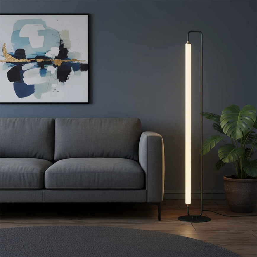 LED-lattiavalaisin FELICJA LED/24W/230V 4000K musta