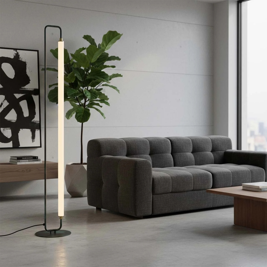 LED-lattiavalaisin FELICJA LED/24W/230V 4000K musta