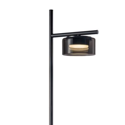 LED-lattiavalaisin OFELIA 1xGX53/6W/230V musta/savunharmaa