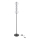 LED-lattiavalaisin PLAYA LED/15W/230V musta