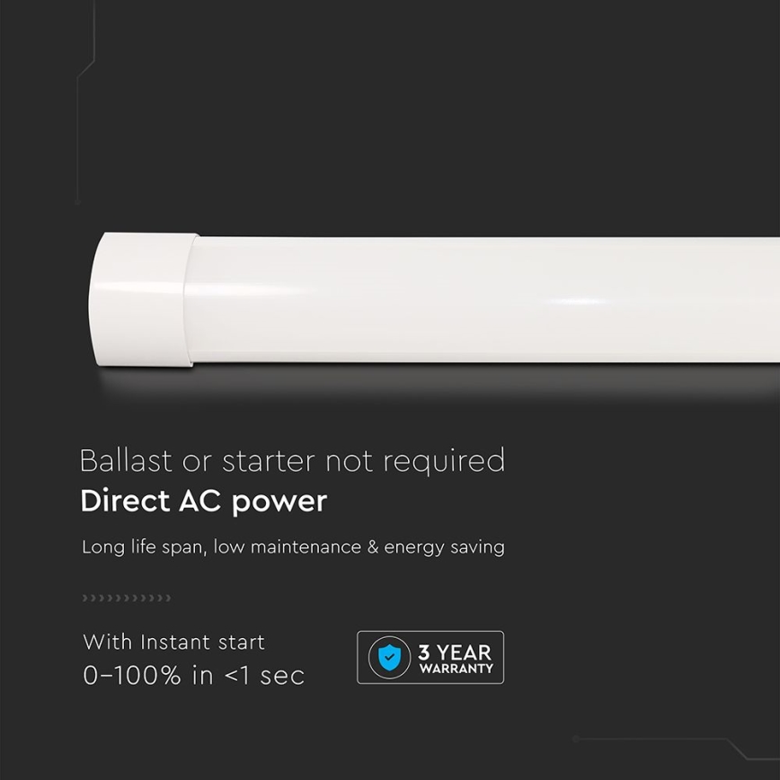 LED Loisteputki LED/20W/230V 4000K 60 cm valkoinen