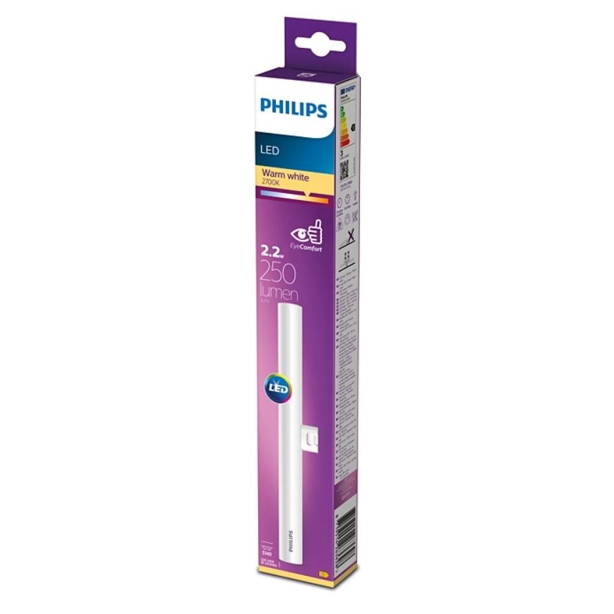 LED Loisteputki Philips S14D/2,2W/230V 2700K 30 cm