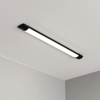 LED-loistevalaisin LED/30W/230V 4000K 90 cm musta