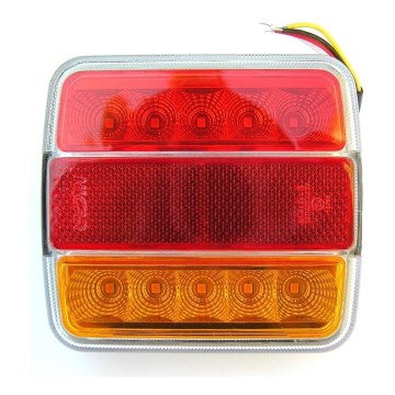 LED-monitoiminen takavalo MULTI LED/1,2W/12V IP65 punainen/oranssi