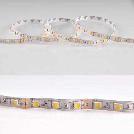 LED-nauha 5m LED/10W/12V IP20 valkoinen