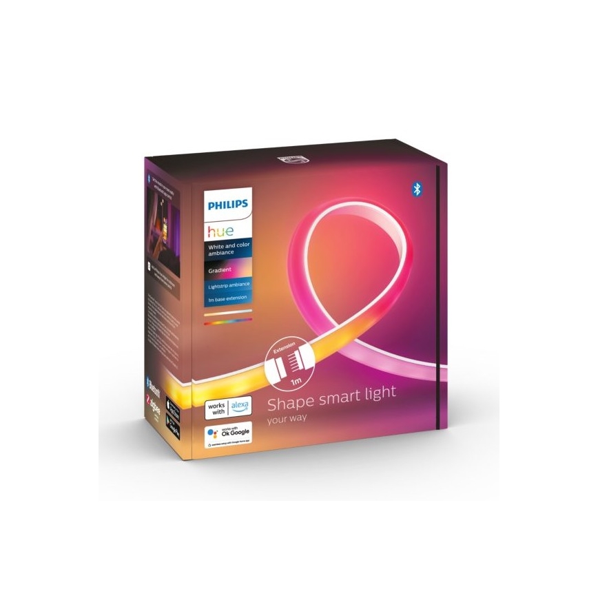LED-nauha extension setti Philips Hue White And Color AmbianceLED/12,3W/230V 1 m