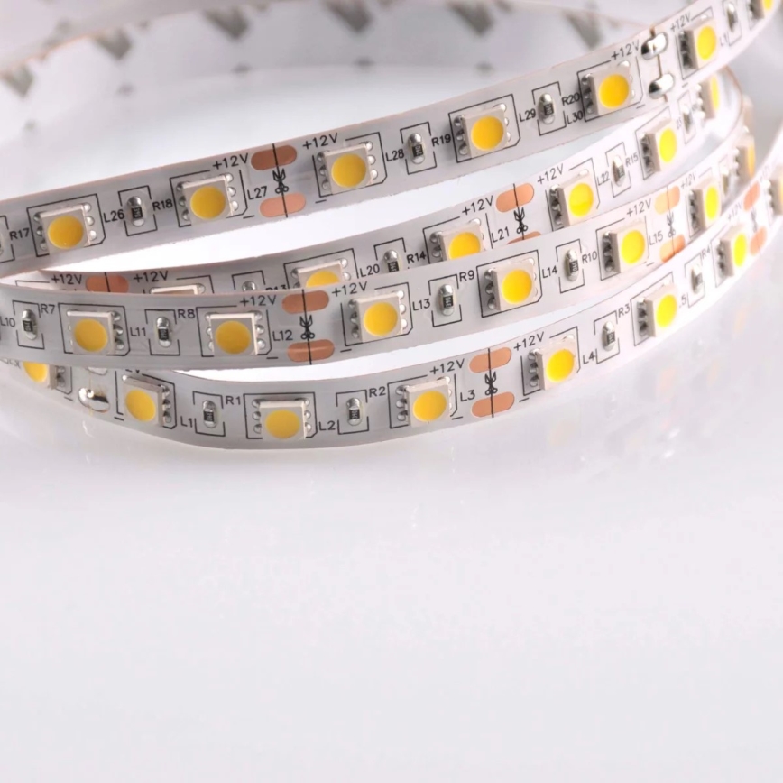 LED-nauhakylpyhuone 5m LED / 45W / 12V IP65 valkoinen