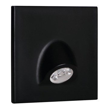 LED-opastevalaisin MEFIS LED/0,7W/12V 4000 K musta