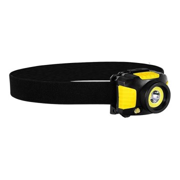 LED Otsalamppu 2xLED/5W/3xAAA + LED/3W