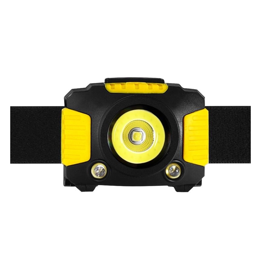 LED Otsalamppu 2xLED/5W/3xAAA + LED/3W