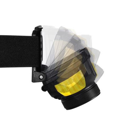 LED Otsalamppu 2xLED/5W/3xAAA + LED/3W