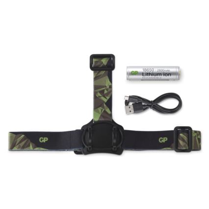 LED-otsalamppu GP DISCOVERY CHR35 LED/3,7V/2600mAh