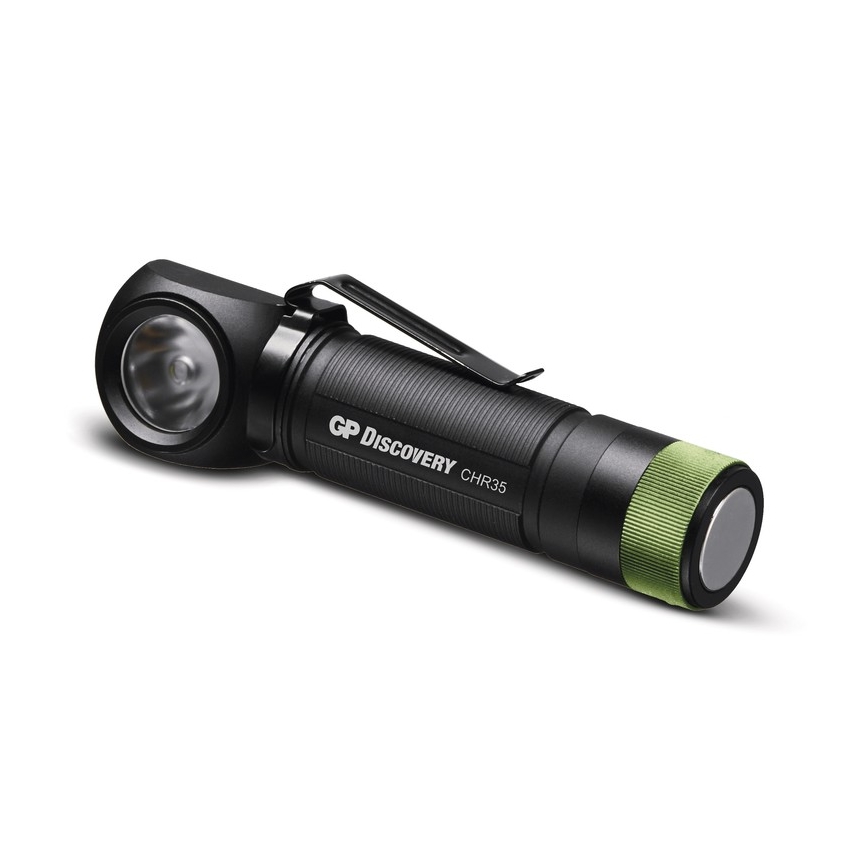 LED-otsalamppu GP DISCOVERY CHR35 LED/3,7V/2600mAh