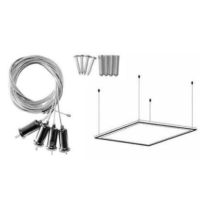 LED-paneeli 2in1 LED/40W/230V 4000K 60x60 cm