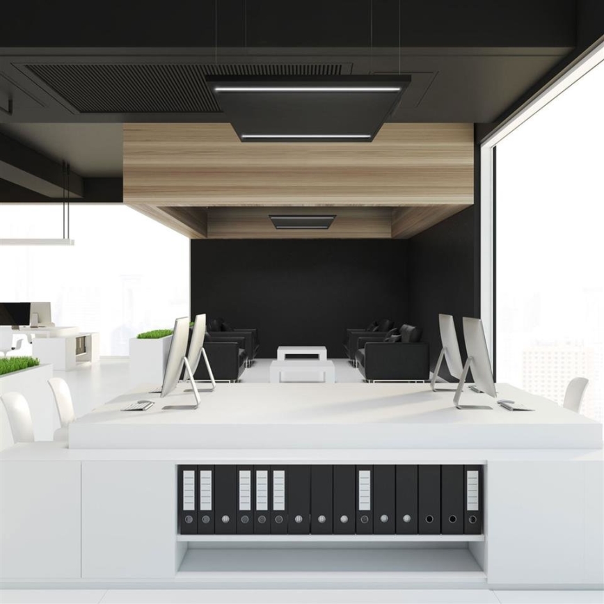 LED-paneeli ALGINE LED/44W/230V 60x60 cm 4000K UGR16 musta