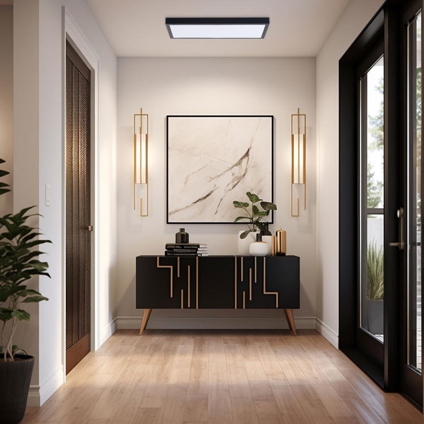 LED-paneeli LED/36W/230V 4000K 30x60 cm musta