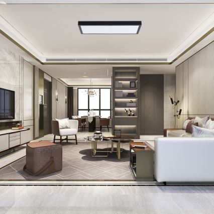 LED-paneeli LED/36W/230V 4000K 30x60 cm musta