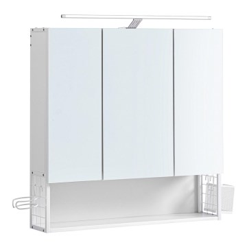 LED-peilikaappi SKY 70x70x16 cm 230V, valkoinen