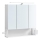 LED-peilikaappi SKY 70x70x16 cm 230V, valkoinen
