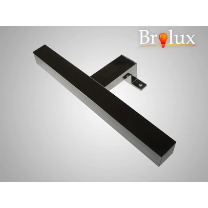 LED-peilivalaisin ENGIS LED/7,2 W/230 V 30 cm IP44 kiiltävä kromi