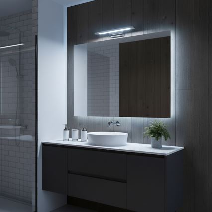 LED-peilivalaisin KLIMT LED/8W/230V 3000/4000/6000K 40 cm IP44 kiiltävä kromi