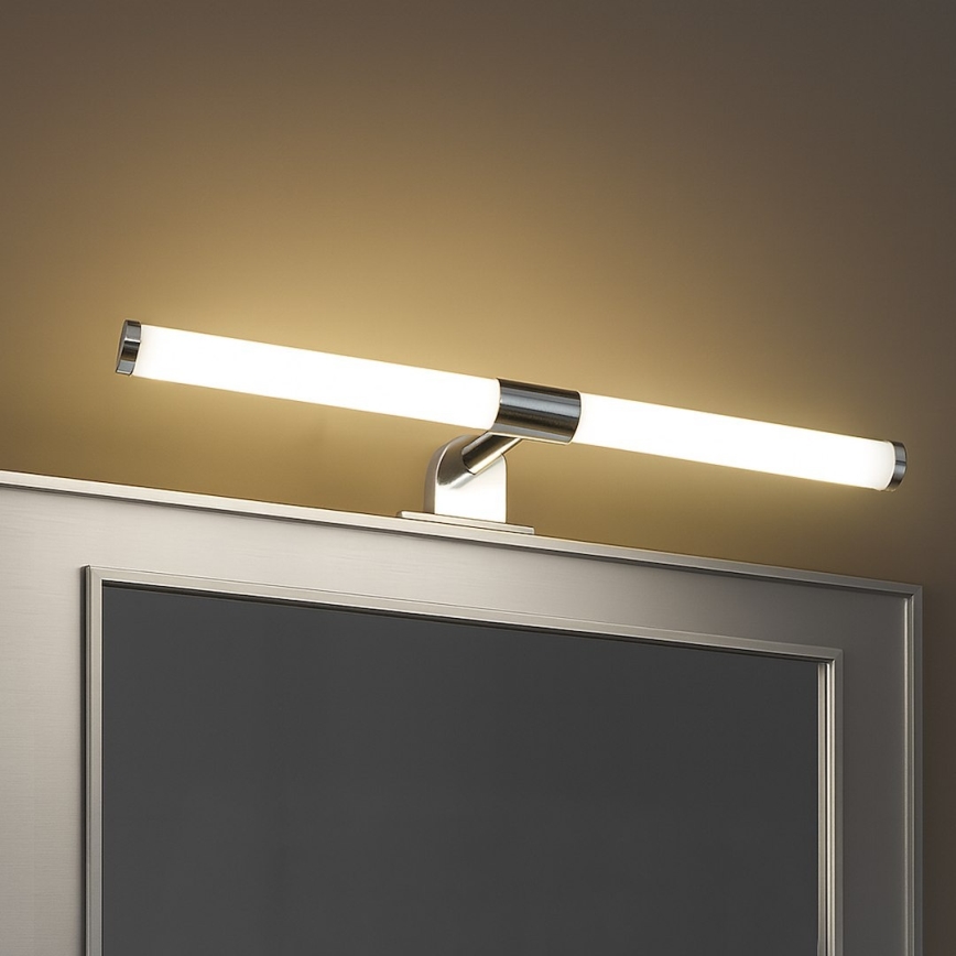 LED-peilivalaisin kylpyhuoneeseen 2-in-1 APA LED 6 W 230 V 40 cm IP44 kiiltävä kromi